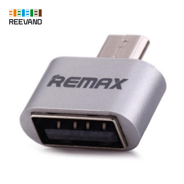  مبدل OTG Micro USB ریمکس نقره ای 